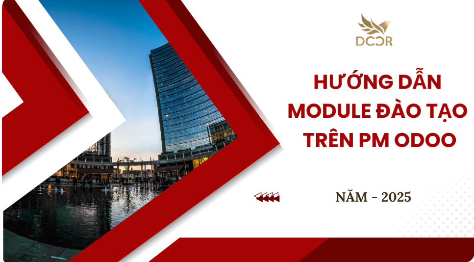 Hướng dẫn Module Đào tạo trên PM Odoo 